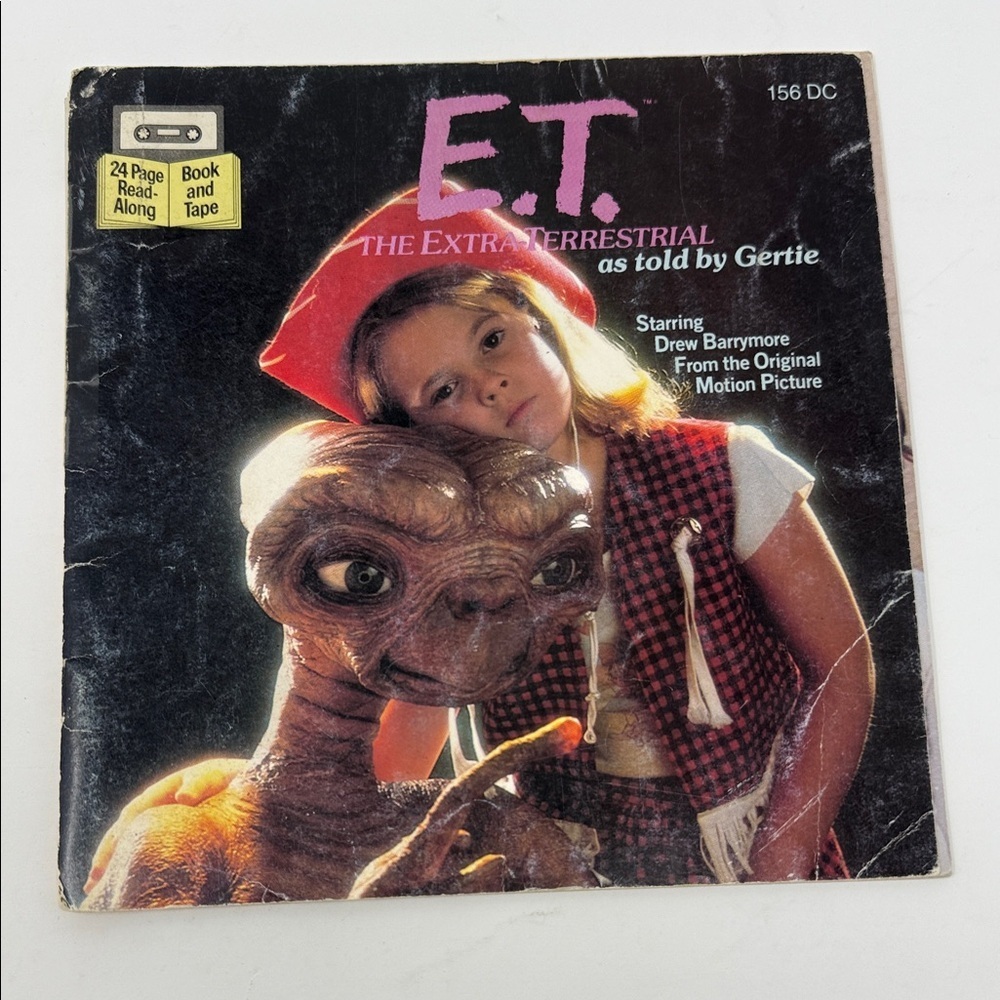 MCM 24 page Book E.T. The Extra Terrestrial as told by Gertie BOOK ONLY Vintage